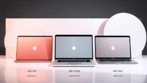 MacBook pricing tiers