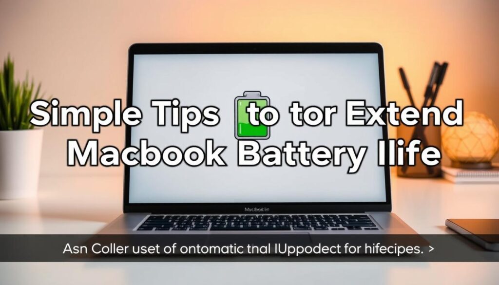 HOW TO EXTEND MACBOOK BATTERY LIFE
